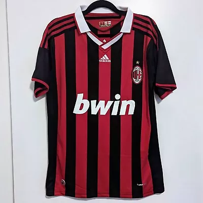 AC Milan Ronaldinho 2009/10 Retro Jersey Home Men's L • $69