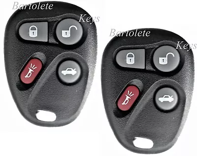 2 Remote Car Key Fob For Chevrolet 2001 2002 2003 2004 2005 Monte Carlo Impala • $19.99