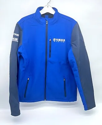 Official 2024 Yamaha Racing Team Paddock Blue Men's 'Baley' Softshell Jacket • £94.50