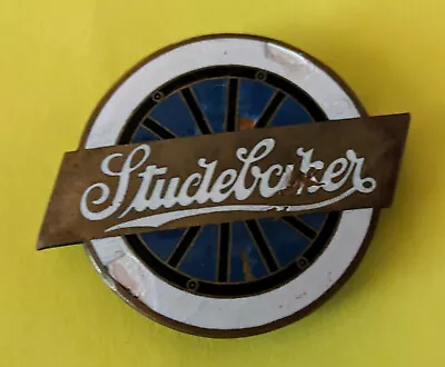 Studebaker Radiator Emblem (1924-1926) 57 Mm In Diameter. • $25