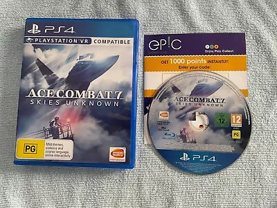 Ace Combat 7 Skies Unknown (Playstation 4) PS4 AUS PAL • $29.99