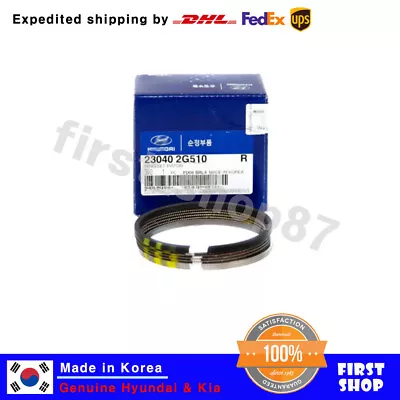 New 23040 2G510 OEM Engine Piston Ring Set For HYUNDAI KIA Vehicles Model • $51.79