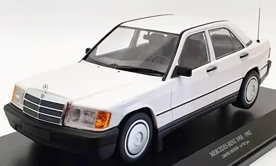 Minichamps 1/18 Scale 155 037002 - 1982 Mercedes Benz 190E (W201) - White • $176.80