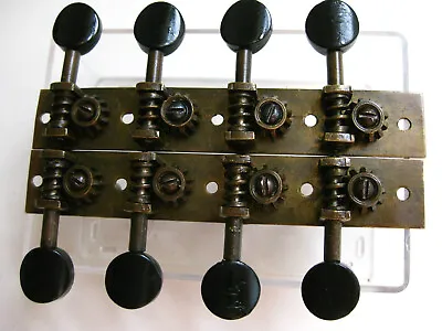 Vintage 20's Weymann Vega Bruno Mandolin Brass Tuners Set For Project / Repair • $50