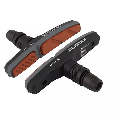 $9.99 • Buy Clarks Bicycle Rim Brake Pads / V-Brake/Cantilever / MTB / Anti-Lock Tech //Pair