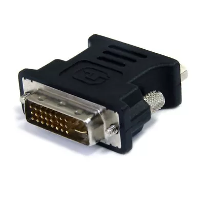 DVI-I (24+5pin) Dual Link Male To VGA SVGA HD15 Female Converter Adapter  • $4.38