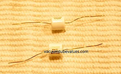 PAIR (TWO) Mundorf MCap EVO Silver-Gold Oil Capacitor 0.01uf 0.01 Uf 450VDC • $40.95