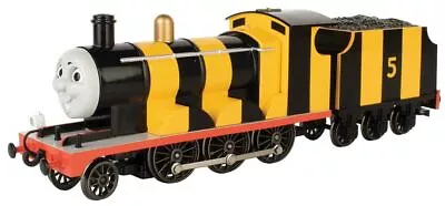 Bachmann HO Thomas & Friends Standard DC James #5 (Busy Bee Scheme; Yellow 58821 • $243.01