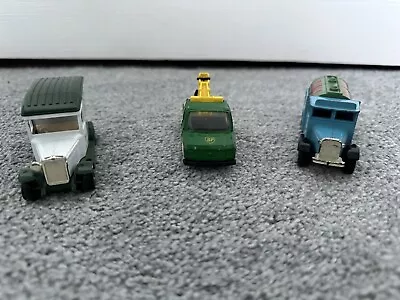 £9 • Buy Corgi Ford Transit Wrecker BP & Morris Truck Plus Days Gone Fairy Soap Truck