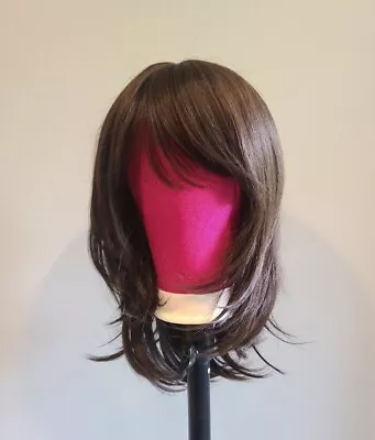 Hair Cube Chestnut Brown Synthetic Hair Wig • $38.74