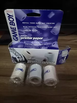 Nintendo Offical Game Boy Printer Paper New  Retro • £49.99