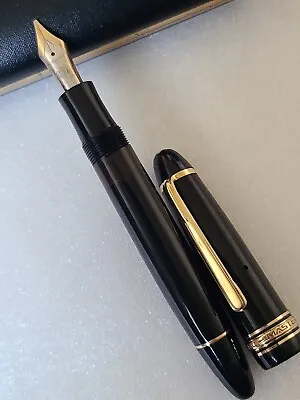 Rare Montblanc  146  Celluloid From 1950's  Fountain Pen 14C BB Gold Nib  • $999