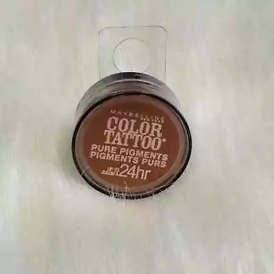 Maybelline Color Tattoo Pure Pigments 24hr Eyeshadow Breaking Bronze #35 NWT • $12