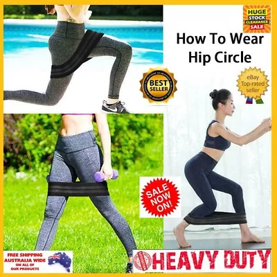 NEW Resistance Booty Bands Fabric Hip Circle Workout Exercise Loop Guide Yoga • $9.74
