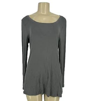 Cabi Small Women’s Pullover Long Sleeve Top Swing Tee #3627 Gray 11-4 • $17.84