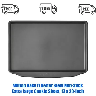 Wilton Bake It Better Steel Non-Stick Extra Large Cookie Sheet 13 X 20-inch • $11.90