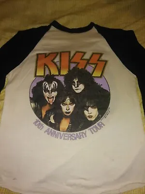KISS 10TH Anniversary Creatures Of The Night Tour Shirt 1983 Vinnie Vincent Rare • $399.99