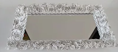 Decorative Roses Mirrored Tray • £5