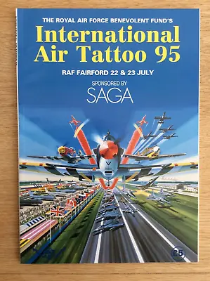 £4.15 • Buy Royal International Air Tattoo Riat Raf Fairford 1995 Air Show Programme