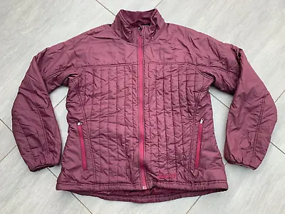 £35 • Buy Ladies ‘Marmot’ Down Jacket In Burgundy, Size XL