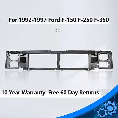 Header Panel For 92-97 Ford F-150 F-250 Grille Mount Panel Thermoplastic • $84.65