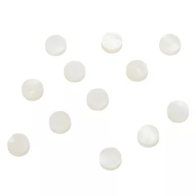 Premium 6MM White Mother Of Pearl Dots For Jewelry Making And Repairing • $11.66