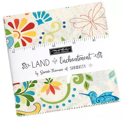 Land Of Enchantment Moda Charm Pack 42 100% Cotton 5  Precut Quilt Squares • $15.99