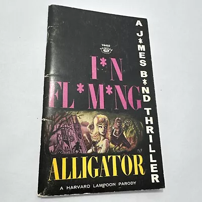 1963 Alligator A James Bond Thriller By Ian Fleming 1st Edition 2nd Printing • $25