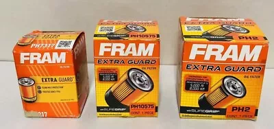 (3 Pack) Engine Oil Filter Extra Guard Fram PH2 PH10575 PH7317 • $24