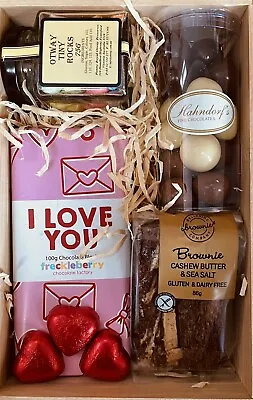 $50 • Buy For Her And Him Chocolate Gift Hamper Chocolate Sweet Valentine Gift