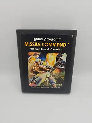 1981 Atari 2600 Missile Command Game Cartridge Only • $0.49