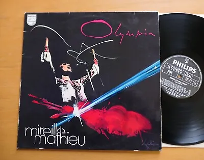 Mireille Mathieu Olympia 1973 French Vinyl Philips 6325 401 • $12.62