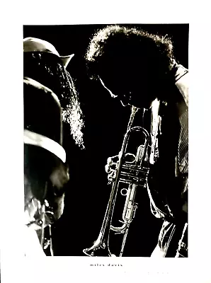 Miles Davis ~ 40 X 60 Cm High Quality Lithographic Poster By Eduard Curchod • $29.99