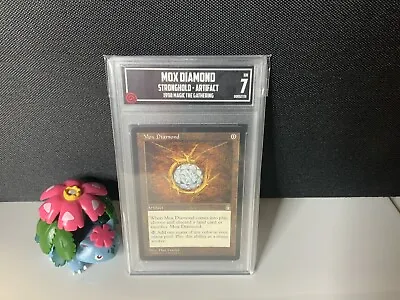 MTG Mox Diamond TCCG 7 PSA 7 (eq) NM-MT Stronghold 1998 Vintage RESERVED LIST • $826.11