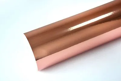 Rose Gold Stretchable Mirror Chrome Vinyl Wrap (Air/Bubble Free) All Sizes  • £299.89