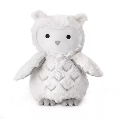 Lambs & Ivy Luna White/Gray Plush Owl Stuffed Animal - Luna • $19.99