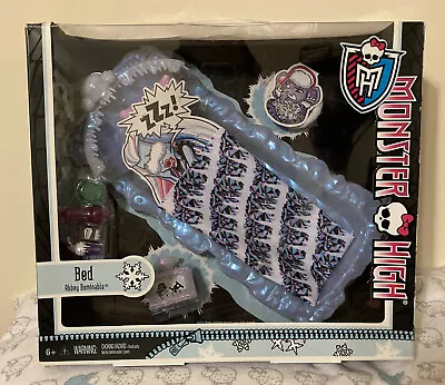 Monster High Abbey Bominable Bed Playset  NIB / NRFB • $80