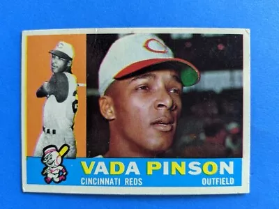 1960 Topps - Vada Pinson #176 - Cincinnati Reds VGEX • $2.95