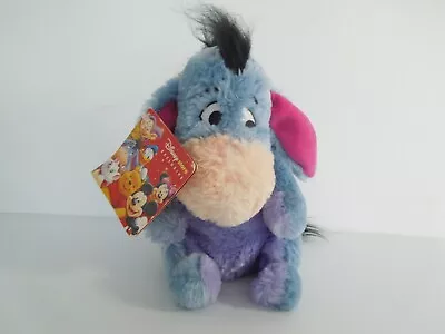 Disney Store Exclusive Eeyore Plush Soft Toy With Tag And Detachable Tail VGC • £6.99