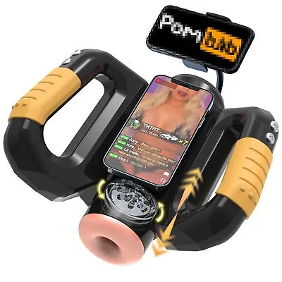 Male Masturbaters Automatic HandsFree Telescopic Cup Sucking Stroker Men Sex Toy • $79.99