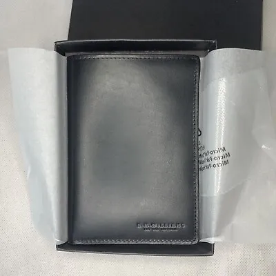 Rm Williams City Passport Cover Wallet Black New In Box With Tags • $80