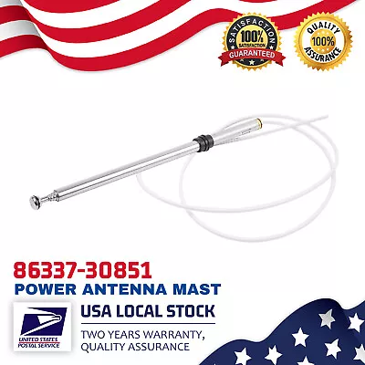 Power Antenna Mast OEM Replacement For Mercedes-Benz W124 W126 W201 C107 R107 • $13.99