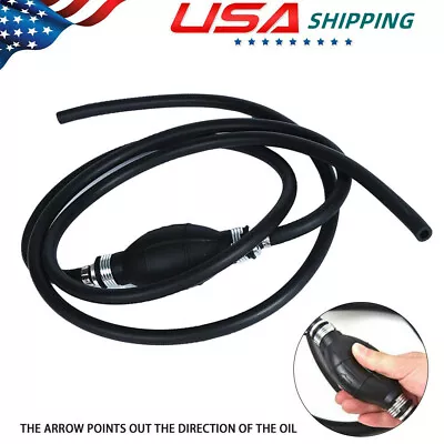 5/16  Marine Outboard Boat Motor Fuel Gas Hose Line Assembly With Primer Bulb US • $17.99