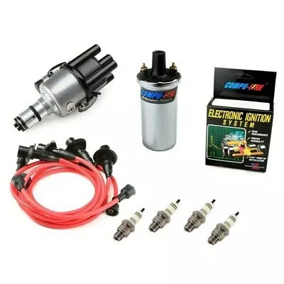 Vw Bug Ignition Kit 009 Distributor W/Compufire12V Compufire Coil Red Wires • $299.95