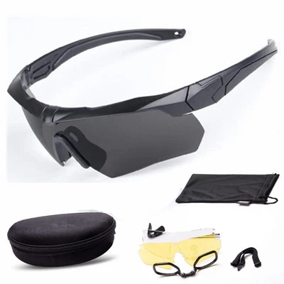 $25.50 • Buy NEW Bulletproof Glasses Outdoor Tactical Shooting Riding Mountaineering Goggles