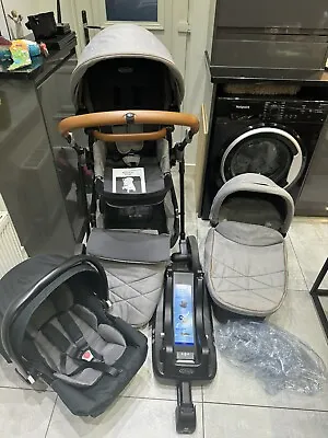 Graco Near2Me 2-in-1 Pushchair - Steeple Grey • £200