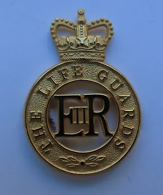 British Army Life Guards Officers Service Dress Cap Badge  • £14.99