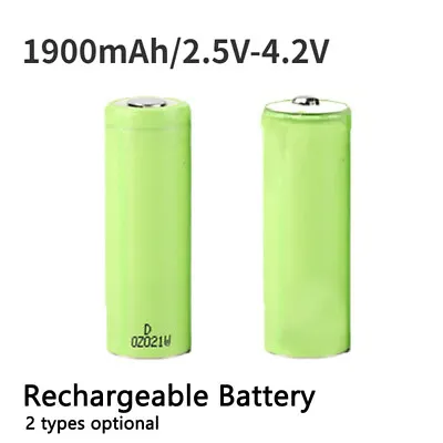 Lot New NCR18500A 3.6V 1900mAh 18500 Rechargeable Battery For Camera Flashlight • £35.95