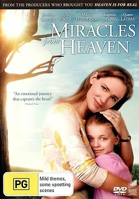 Miracles From Heaven (DVD 2016) Kelly Collins Christian God Jesus Region 4 • £6.88