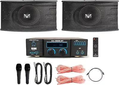 VocoPro SAP-4808 250-Watt Speaker/Amplifier/Microphone Package • $599